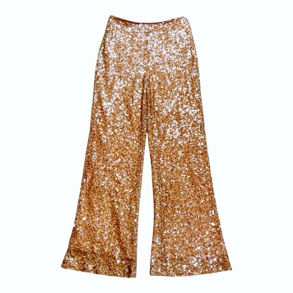 Sachin + Babi Sequin Bri Pant Honey Size 4 - Picture 4 of 8